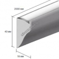 Накладной алюминиевый профиль для светодиодных лент LD profile – 30, 31024